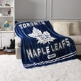 thumbnail image 3 of NHL Toronto Maple Leafs Plush Blanket, 60" x 70", 3 of 3