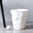 thumbnail image 5 of SANAG Home Office Small/Large Size Plastic Trash Can Living Room Bedroom Rugate Garbage Bin Waste Container, 5 of 9