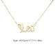 thumbnail image 3 of Qarigey Twelve Zodiac Sign Charm Constellations Zodiac Display Pendant with Necklace Comfortable Creative Card for Lover Festival Gifts Type6 NO6, 3 of 6