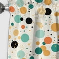 thumbnail image 2 of Designart "Chic Urban Polka Dots III" Polka Dots Blackout Modern Curtain, Polka Dots, 2 of 4
