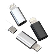 USB C Female to Lightning Male Charger Adapter(3 Pack)Type C Data Transfer Cable Converter Thunderbolt Connector for Apple Adaptador for iPhone 14 13 12 11 Pro Max for iPad Charging Power Port Dongle