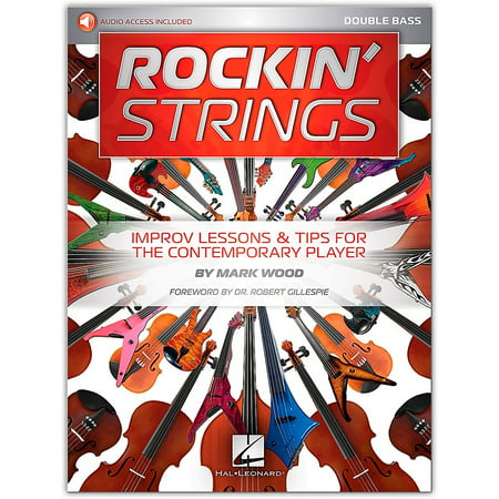 Hal Leonard Rockin' Strings: Double Bass - Improv Lessons & Tips for the Contemporary Player Book/Audio