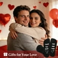 thumbnail image 3 of Funny Novelty Socks for Men Women Valentine's Day Gift-Cool Unique Silly Crazy Socks for Boyfriend Husband Girlfriend Wife,Valentine Christmas Birthday Gifts for Him Her Stocking Stuffers, 3 of 7