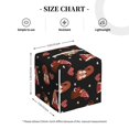 thumbnail image 4 of Gukieu Valentine Gnome Print Leather Tissue Box, PVC Waterproof Velcro Opening and Closing Square Tissue Box Holder, Suitable for Home and Office Decoration, 4 of 7
