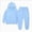 C503--Sky Blue, variant on 1-2 Years Girls Outfits Toddler Girls Fall Winter Clothes Girls Long Sleeve Top Pants 2PCS Set Solid Long Sleeve Pants Hooded Hoodie Sweatshirt Set Outfits Green
