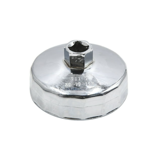 Llave de Acero para Filtro de Aceite de Vehículo Unique Bargains 80mm Diámetro Interno 15 Ranuras