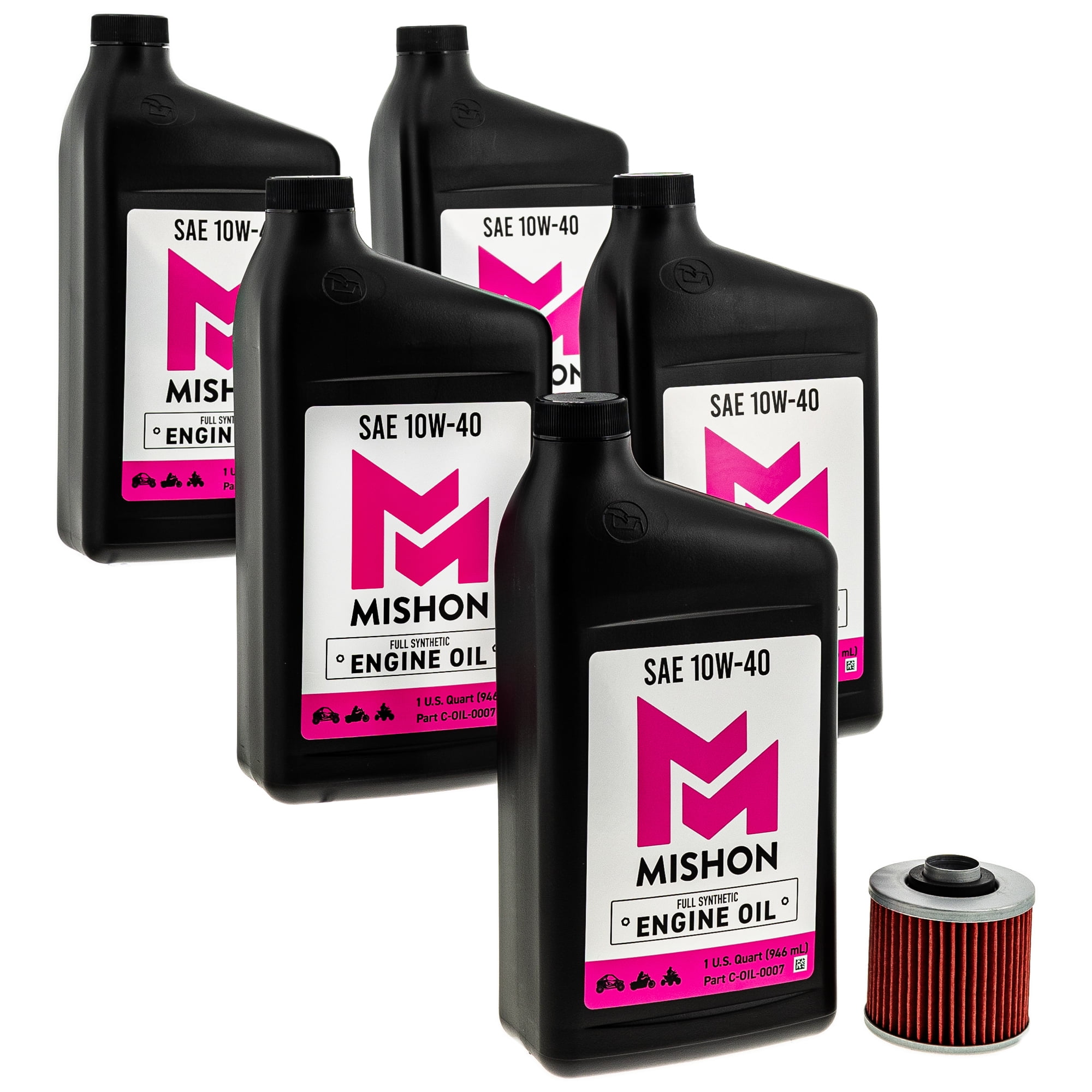 Yamalube Synthetic Oil Change Kit 10W-40 For Yamaha YZ450FX 2016