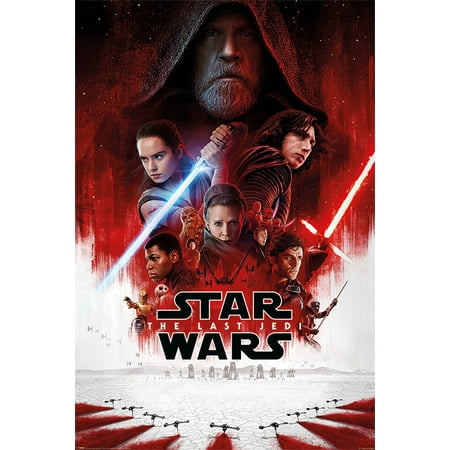 Star Wars Episode Viii The Last Jedi Movie Poster Print Regular Style Size 24 X 36 Walmart Com Walmart Com Star Wars Episode Viii The Last Jedi Movie Poster Print Regular Style Size 24 X 36 Walmart Com Walmart Com