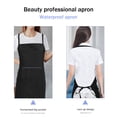 thumbnail image 5 of MRLESS Womens Black Vest Hair Stylist Apron for Salon and, 5 of 6
