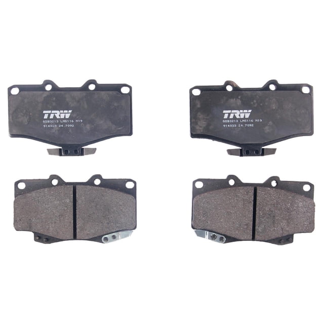 Balatas Bajos Metales Hilux 2004 A 2008 Toyota Delanteras TRW .