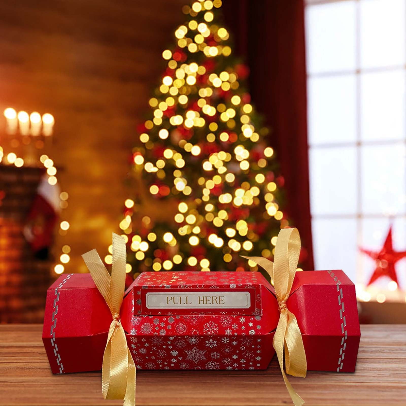 Staron 2pcs Christmas Surprise Money Pull Pouch, Christmas Money Box for Cash Gift Pull, Surprise Pull Out Money Gift Box, Cash Gift Pouch, Christmas Party Gifts Money Box for Cash Pull