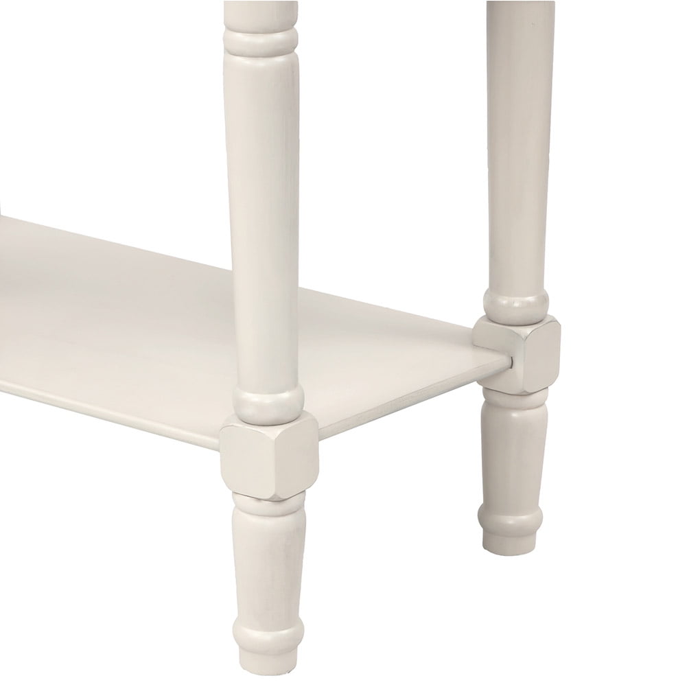 Irene Inevent 3 Drawer Console Accent Table, White