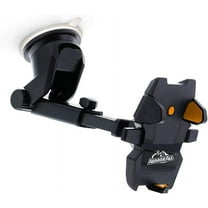 Armor All Car Phone Mount, Dashboard and Windshield Suction Phone Holder with 6-Inch Extendable Arm