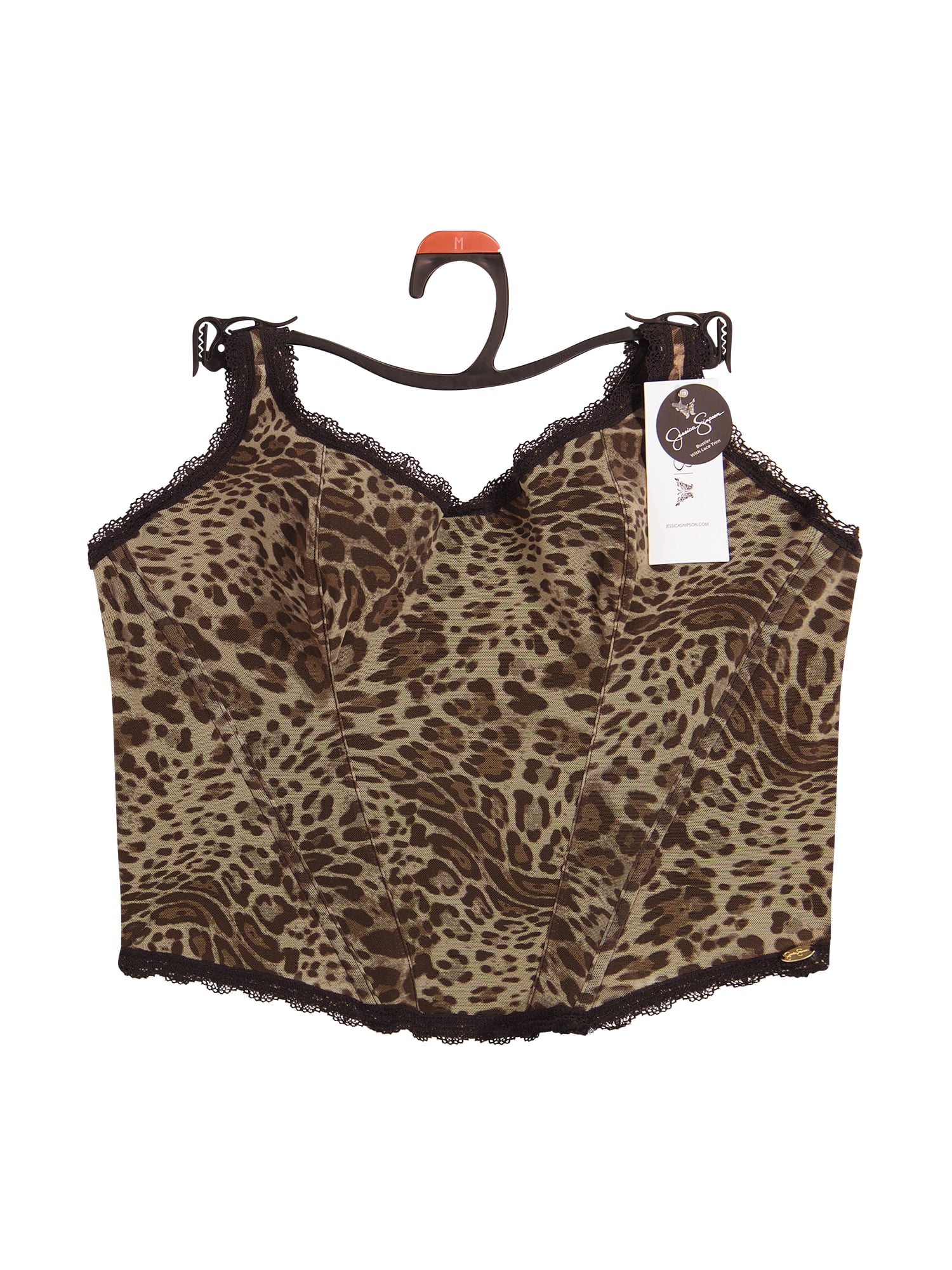 Jessica Simpson Women's Mesh Lace Bustier, Size S-XXXL