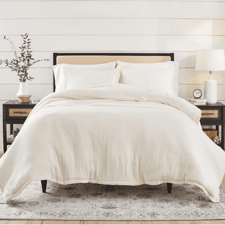Better Homes & Gardens 3-Piece Cream Gauze Comforter Set  Adult King