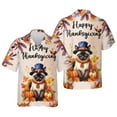 thumbnail image 3 of Happy Thanksgiving Siamese Welcome Thankful Fall Autumn Pumpkin Hawaiian Shirt Breathable Summer Unisex Merch Cat Lover Kitten Owner Gifts - 02021, 3 of 6