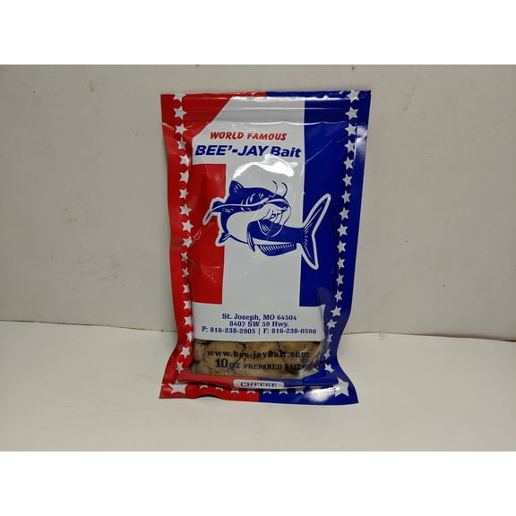 Bee-Jay Baits Pre Molded Dough Balls Cheese Flavor Catfish Bait 10 Oz.
