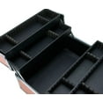 thumbnail image 6 of Ver Beauty Rose Gold Dot 4 Extendable Trays Professional Cosmetic Makeup Case With Dividers - Vp007, 6 of 7
