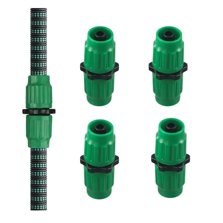 4PCS Expandable Garden Hose Repair Kit Hose Connectors Fitting for 5/8\