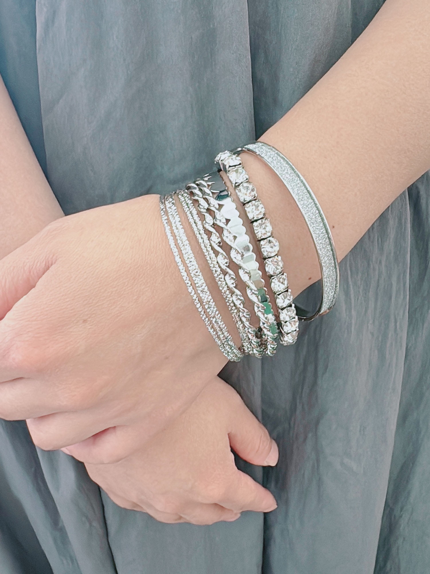 No Boundaries Celestial Beaded Bracelets 5-Pack Women's Jewelry