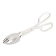 thumbnail image 1 of Unique Bargains Kitchenware Metal Food Salad Server Mixing Clamp Tong Silver Tone 26cm Length, 1 of 4