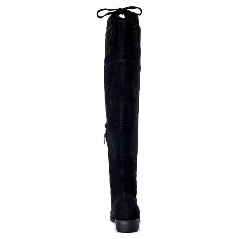 No Boundaries Women s Over the Knee Boots Walmart