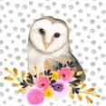 thumbnail image 2 of Atelier B Art Studio 26x26 Gold Ornate Wood Framed with Double Matting Museum Art Print Titled - BEAUTIFUL OWL, 2 of 4