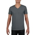 thumbnail image 2 of Gildan Soft Style V-Neck Charc, 2 of 2