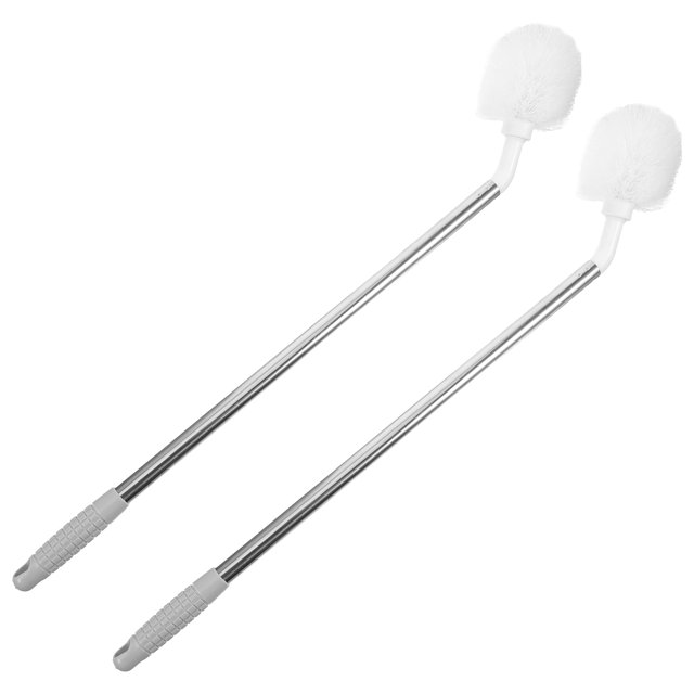 UPGRATOR 2Ud Cepillo Para Limpieza De Cubeta Y Ollas Con Mango Y Curvado Colores Variados