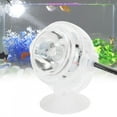 thumbnail image 1 of Fish Tank Light, Underwater Lamp Submersible Aquarium Light LED Fish Tank Spot Light Rotation Waterproof Mini RGB Spotlights for Aquarium Fountain Fish Pond Tank Water, 1 of 7