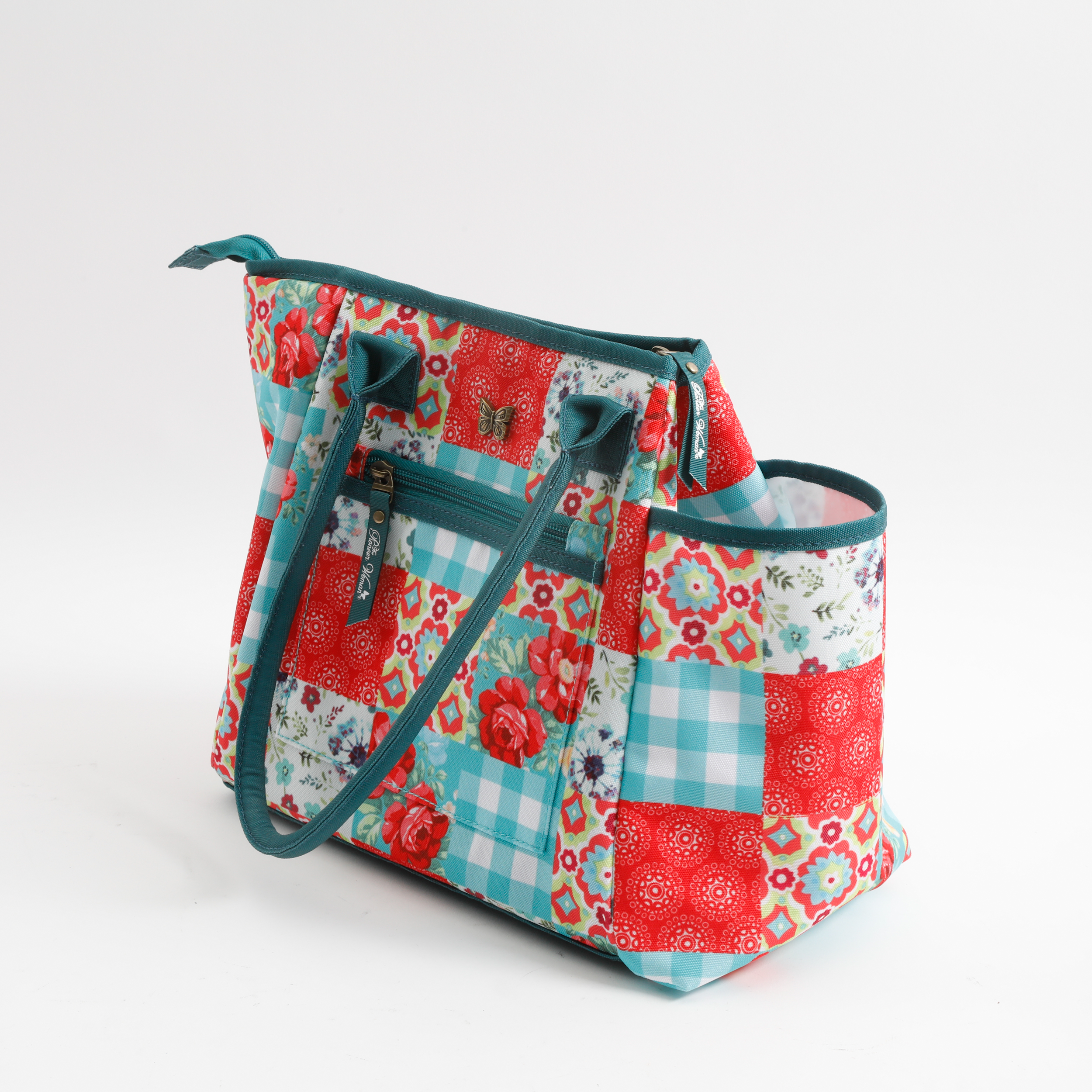 The Pioneer Woman Patchwork 4-Piece Lunch Combo Set - image 3 of 6