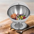 thumbnail image 4 of Garosa Seasoning Jar, Spice Bowl,Stainless Steel Spherical Seasoning Bottle  Restaurant Kitchen Spice Storage Container Bowl, 4 of 7