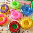 thumbnail image 4 of 1pc Inflatable Cup Holder Flamingo Drink Holder Swimming Float Bathing Pool Toy Party Decoration Bar Coasters Pool Accessories K, 4 of 6
