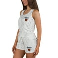 thumbnail image 6 of Women's Concepts Sport Chicago Bears Quartz Hacci Knit Tank Top & Shorts Sleep Set, 6 of 6