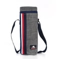thumbnail image 1 of Greeniant Bolsa aislante de botella de agua de tela Oxford, bolsa de mantenimiento caliente de refrigeración Kits de desorden para acampar Gris, 1 of 6