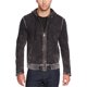 thumbnail image 1 of William Rast Iggy Sudadera con capucha y cremallera completa para hombre, gris, extragrande, 1 of 1