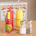 thumbnail image 2 of Melissa & Doug Condiments Set (6 pcs) - Play Food, Stainless Steel Caddy, 2 of 10