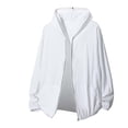thumbnail image 6 of Annhoo Men Hooded Windbreaker Jacket Lightweight Zip Up Long Sleeve Outerwear with Pockets for Vacation Beach, 6 of 6