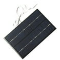 thumbnail image 2 of 2W 5V Solar Panel USB Battery Charger Outdoor Portable for Laptop Bank Waterproof Polysilicon Solar Charger, 2 of 5