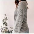 thumbnail image 6 of SMILEY FACE SLEEVE Graphic Garment dyed T-Shirt, 6 of 7