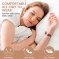 thumbnail image 5 of Wearlizer Slim Braided Magnetic Band Compatible with Apple Watch Band 38/40/41/42/44/45/46/49mm Women, 16mm Stretchy Nylon Celtic Knot Dressy Strap for iWatch Series 11 10 9 8 7 SE Ultra 3 2 1, 5 of 8