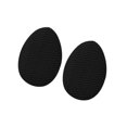 thumbnail image 4 of facefd Coussinets Antidérapants Auto-Adhésifs en Caoutchouc pour Talons Hauts Tête Ronde Noir, 4 of 9