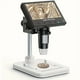 thumbnail image 1 of Microscopio digital para monedas, LCD, 1000x, lupa para monedas con 8 luces LED ajustables, compatible con PC View (Windows), EDM4, 4.3 pulgadas, 1 of 5
