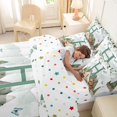 thumbnail image 5 of Catabedysis Happy Camping Letter Print 7-Piece Twin Bedding,Travel Adventure Camper Bedding Comforter Set For Boy,Polkadot Reversible, 5 of 7