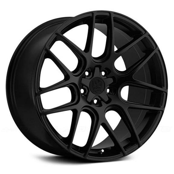 Motiv 409B Magellan 18x8 5x115/5x120 20et Satin Black Wheel 2006 Chrysler 300