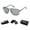 Matte Black Frame Grey Lenses, variant on JUST GO Men Metal Frame Square Aviator Polarized Sunglasses, 100% UV Protection, Matte Gunmetal, Grey