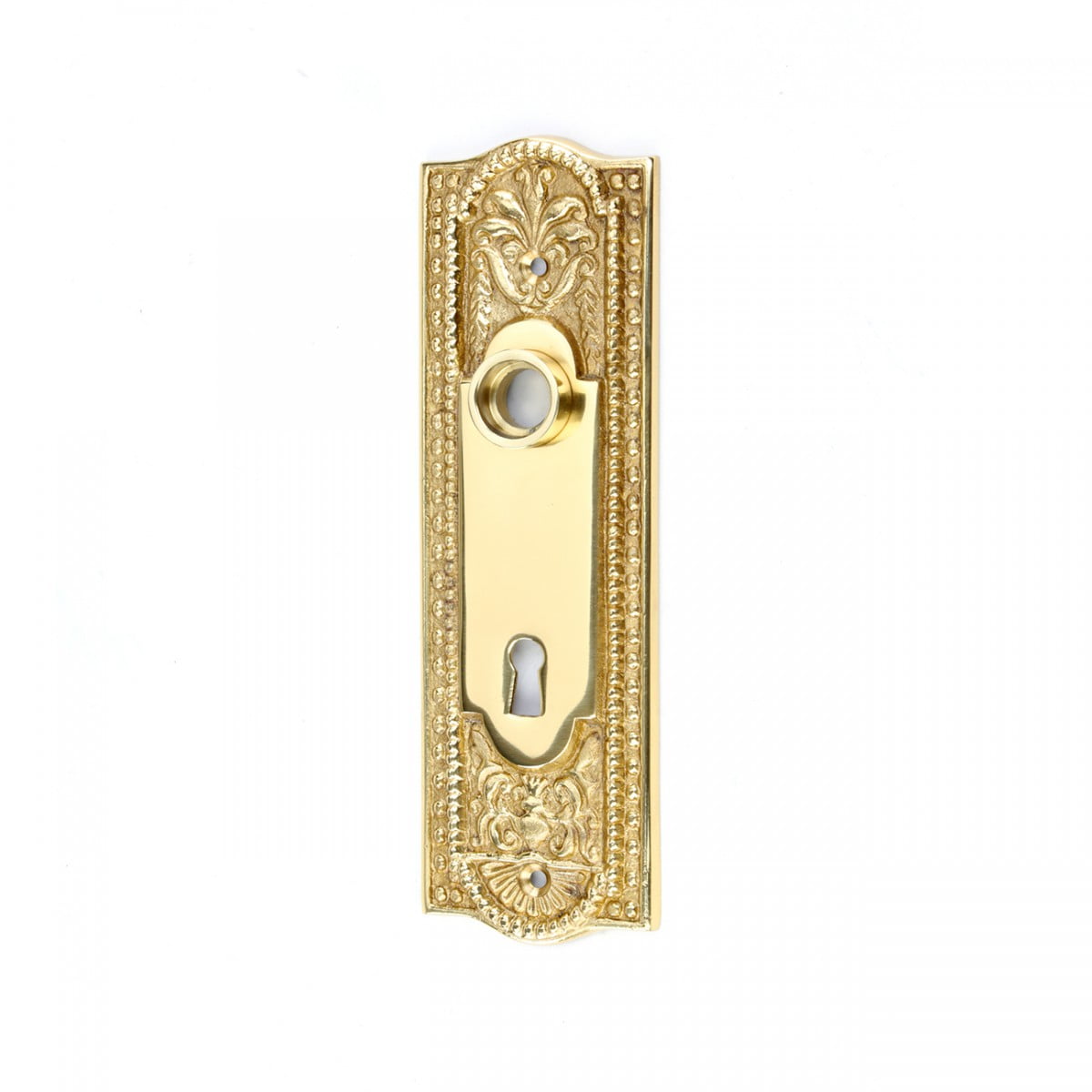 Solid Brass Escutcheon 1 1/4" Brass Fixings Included High Quality 
