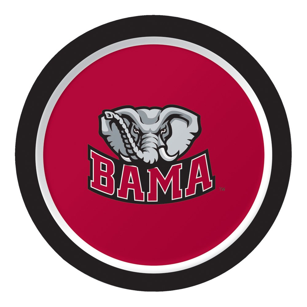 University of Alabama Party Supply Pack! Bundle Includes Paper Plates & Napkins for 8 Guests - image 3 of 4