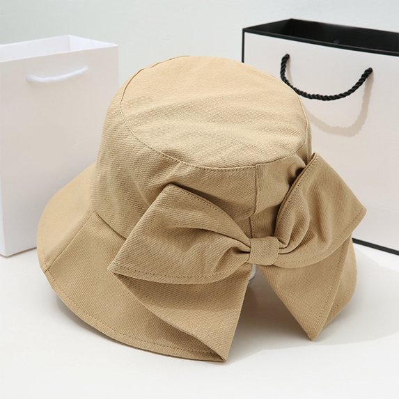 Ticikt Stylish Sun Hats for All Seasons Wide Brim Design for Casual Outings and Everyday Wear,Color:Khaki