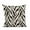 Ivory, variant on Plutus Ebony/Ivory Zebra Zebra Print Velvet Luxury Throw Pillow - Double sided 12" x 20"